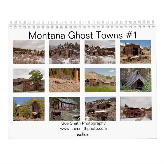 Montana Ghost Towns Kalender #1 (Rückseite)