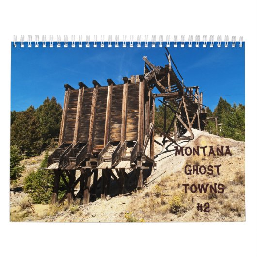 Montana Ghost Towns Kalender #2 (Titelbild)