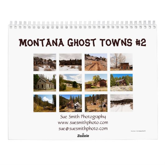 Montana Ghost Towns Kalender #2 (Rückseite)