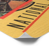 Montana - Glacier Nationalpark Poster (Ecke)