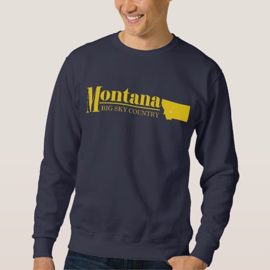 Montana Gold Sweatshirt (Vorderseite)