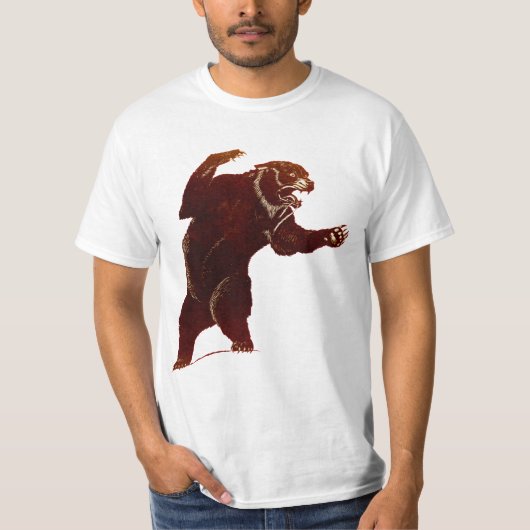 Montana Grizzly Bären Naturpark California T-Shirt (Vorderseite)
