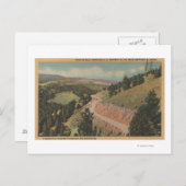 Montana - Harding Way (Hwy No. 10) Postkarte (Vorne/Hinten)