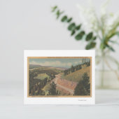 Montana - Harding Way (Hwy No. 10) Postkarte (Stehend Vorderseite)