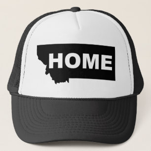 Montana Heimweg von State Ball Cap Hut Truckerkappe
