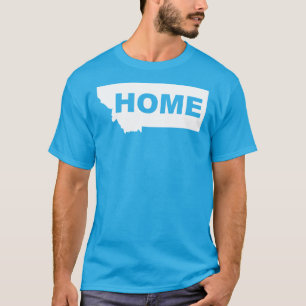 Montana Heimweg von State T-Shirt Tees