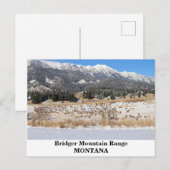 Montana Highlights Postkarte (Vorne/Hinten)