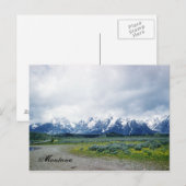 Montana Hills Landschaft Schöne Postkarte der 50er (Vorne/Hinten)