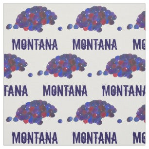 Montana Huckleberries Blue Huckleberry Frucht Berr Stoff