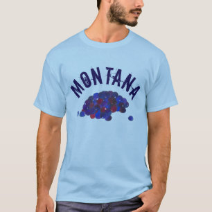 Montana Huckleberries Blue Huckleberry Frucht Berr T-Shirt
