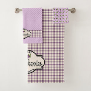 Montana Huckleberry Badetuch Set