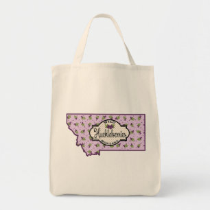 Montana Huckleberry Grocero Tragetasche