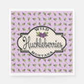 Montana Huckleberry Napkins Serviette (Vorderseite)