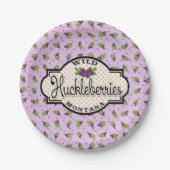 Montana Huckleberry Paper Tellers Pappteller (Vorderseite)
