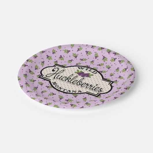 Montana Huckleberry Paper Tellers Pappteller (Schrägansicht)