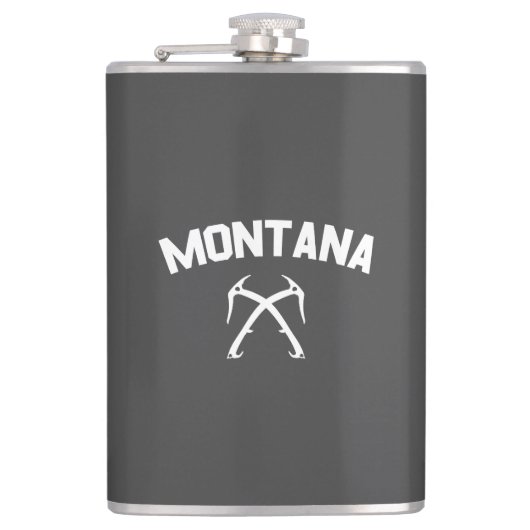 Montana Ice Flachmann (Vorderseite)