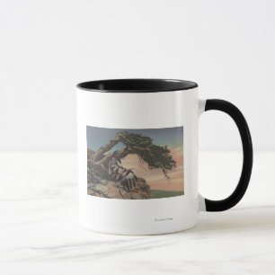 Montana - indischer Leiter im Glacier Nationalpark Tasse