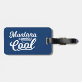 Montana ist Hübsch Cool Gepäckanhänger (Rückseite horizontal)