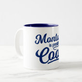 Montana ist Hübsch Cool Zweifarbige Tasse (Vorderseite Links)