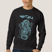 Montana Japanischer Drache Sweatshirt (Vorderseite)