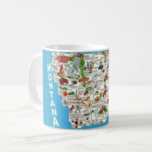 Montana Karte Tasse