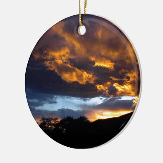 Montana Keramik Ornament (Links)