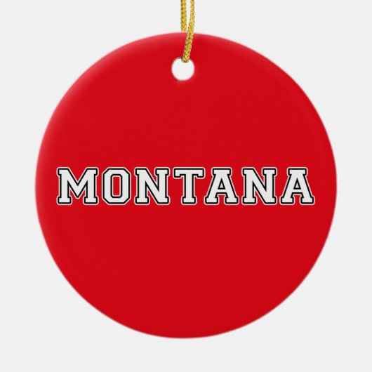 Montana Keramik Ornament (Vorne)