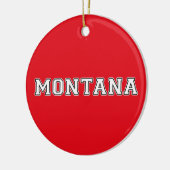 Montana Keramik Ornament (Links)