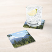 Montana Landschaft Landschaftliche Aussicht Rechteckiger Pappuntersetzer (Vor Ort)