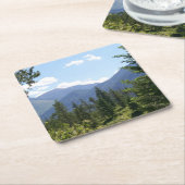 Montana Landschaft Landschaftliche Aussicht Rechteckiger Pappuntersetzer (angewinkelt)