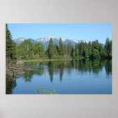 Montana Landschaft Poster (Vorne)