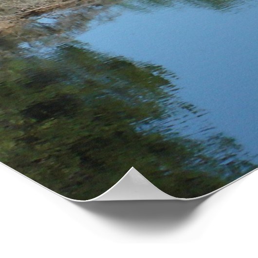 Montana Landschaft Poster (Ecke)