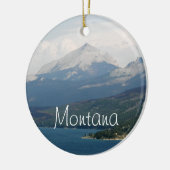 Montana Landschaftliche Landschaft Keramik Ornament (Links)