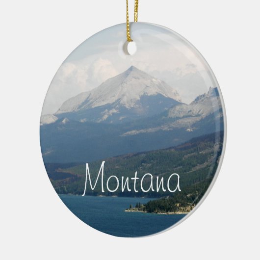 Montana Landschaftliche Landschaft Keramik Ornament (Links)