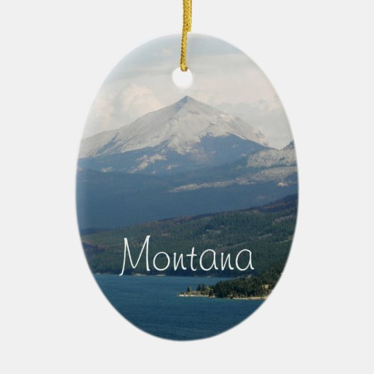 Montana Landschaftliche Landschaft Keramik Ornament (Vorne)