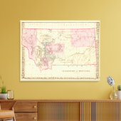 Montana Leinwanddruck (Insitu (Wohnzimmer))