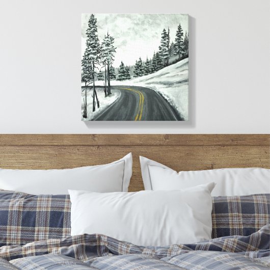 Montana Leinwanddruck (Insitu (Schlafzimmer))