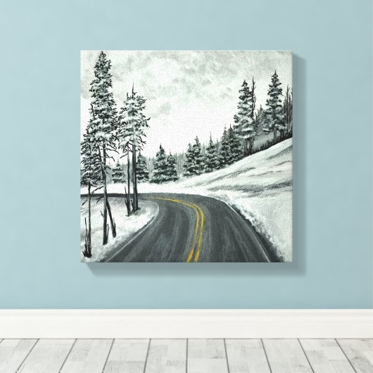 Montana Leinwanddruck (Insitu (Holzboden))