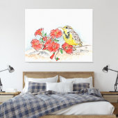 Montana Leinwanddruck (Insitu (Schlafzimmer))