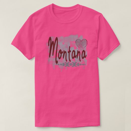 Montana Liebe 1 T-Shirt (Design vorne)