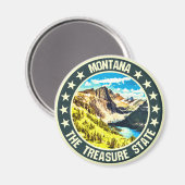 Montana Magnet (Vorderseite/Rückseite)