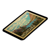 Montana Magnet Glacier Park Vintag (Linke Seite)