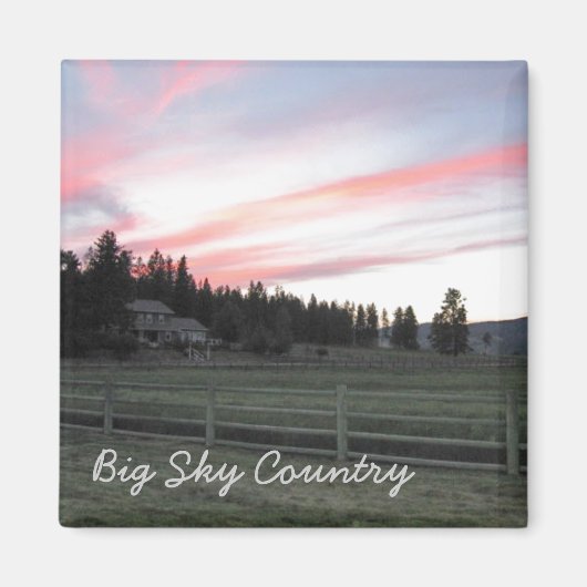 Montana Majesty_Big Sky Country Magnet (Vorne)