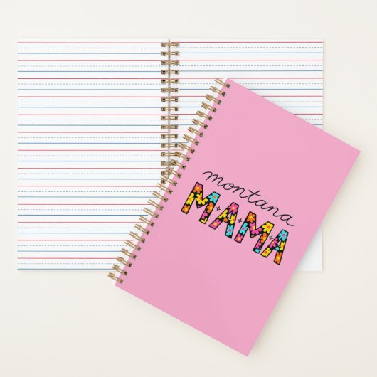 Montana Mama Spiral Notebook Notizblock (Innen)