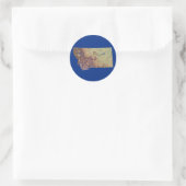 Montana Map Sticker (Tasche)
