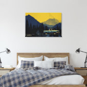 Montaña Mística: Eine vorübergehende Reise Leinwanddruck (Insitu (Schlafzimmer))