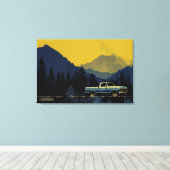 Montaña Mística: Eine vorübergehende Reise Leinwanddruck (Insitu (Holzboden))