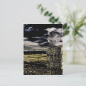 Montana Moon Postkarte (Stehend Vorderseite)