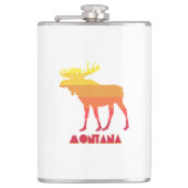 Montana Moose Flachmann (Vorderseite)
