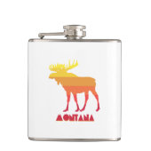 Montana Moose Flachmann (Vorderseite)